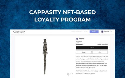 Cappasity to Launch the Solution for Creating NFT-Based Loyalty Programs