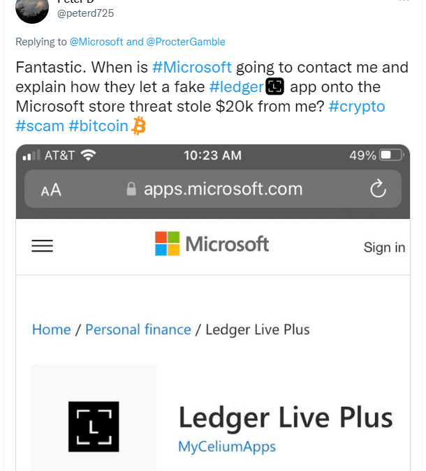 FBI issues public warning over fake crypto apps
