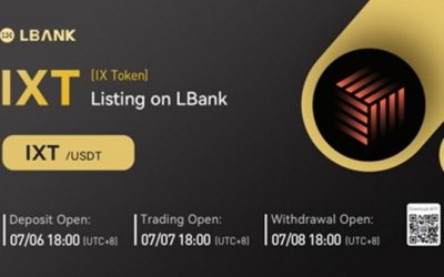 LBank Exchange Will List IX Token (IXT) on July 7, 2022