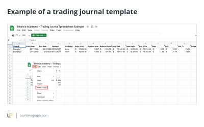 What is a trading journal? And how to use one