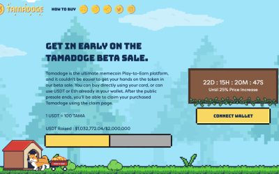 Metaverse Memecoin Tamadoge Raises $1 Million Midway Through Its Beta Sale