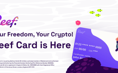 Reef’s Highly Anticipated Reef Card Is Officially Available for Crypto Holders