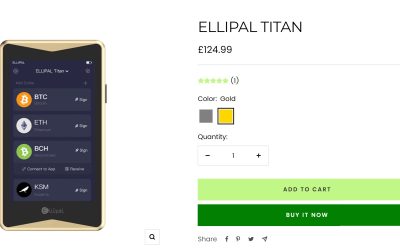 Hardware wallet review: Ellipal Titan