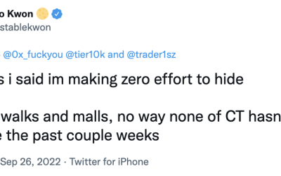 Terra co-founder Do Kwon says he’s ‘making zero effort to hide’ following Interpol notice