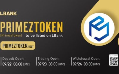 PRIMEZTOKEN Is Now Available for Trading on LBank Exchange