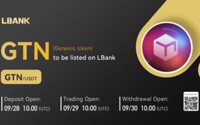 LBank Exchange Will List Genesis Token (GTN) on September 29, 2022