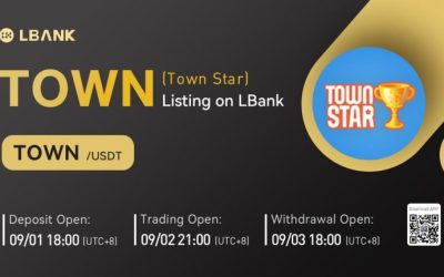 LBank Exchange Will List Town Star (TOWN) on September 2, 2022