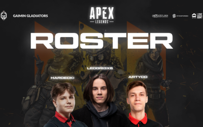 GAIMIN Gladiators Extends Team Roster Moving Into APEX Legends