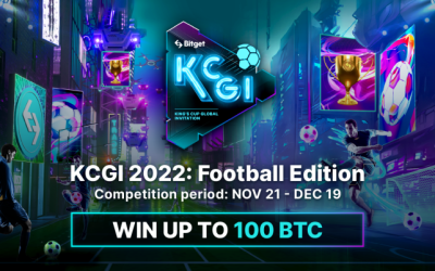 Bitget to Launch KCGI 2022: Football Edition With 100 BTC Prize Pool and More Rewards Including Signed Messi Jerseys and Popular Tokens for Fans