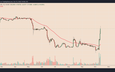 Why is the price of Huobi Token up 12% today as rest of the market slumps?