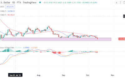 Solana price movement amid 6% bear run