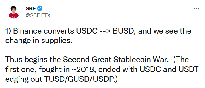 A stablecoin’s rise in market share has ignited the ‘Second Great Stablecoin War’
