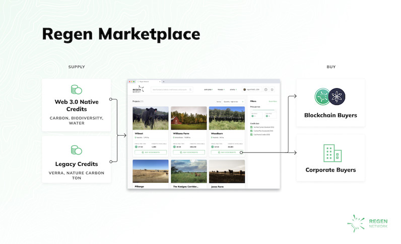 Carbon Offsetting for Blockchains & Beyond: Regen Network Launches Carbon Marketplace