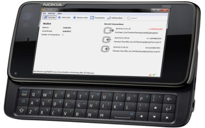 A Look at the First Phone-to-Phone Bitcoin Transfer Using a Nokia N900 Smartphone