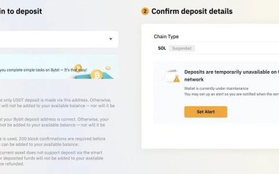 Binance, OKX and Bybit suspend USDT and USDC deposits on Solana