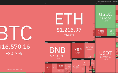 Price analysis 11/16: BTC, ETH, BNB, XRP, ADA, DOGE, MATIC, DOT, UNI, LTC