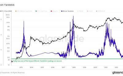 New Bitcoin Yardstick metric says $20K BTC now ‘extraordinarily cheap’