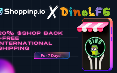 Shopping․io Integrates DINO LFG Enabling $DINO for E-Commerce Shopping
