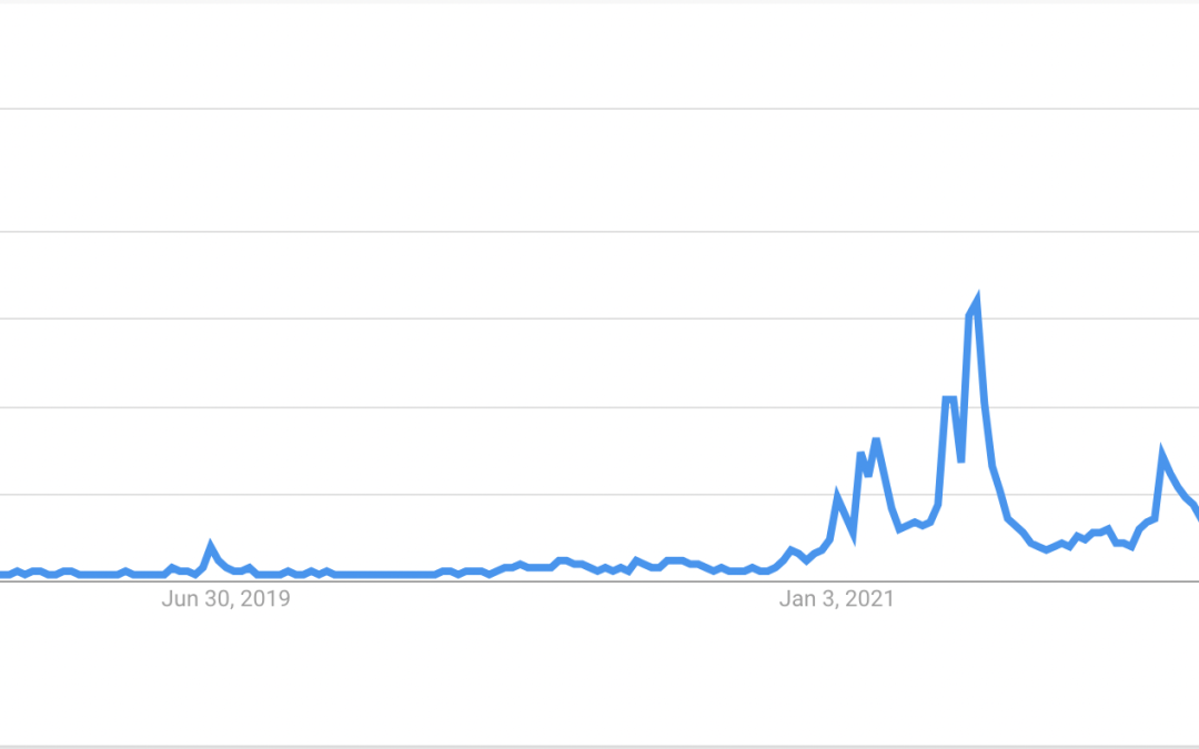 Top-five most Googled cryptocurrencies worldwide in 2022