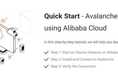 Avalanche to power Alibaba Cloud’s infrastructure services in Asia