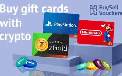 Buy Gift Cards With Crypto on BuySellVouchers Gift Card Marketplace