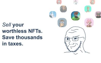 Save Thousands In Taxes by Harvesting NFT Losses – CoinLedger Explains How