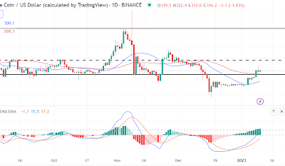 Binance coin back to safety as buyers now aim for $295
