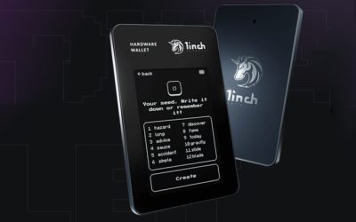 1inch Network Launches Hardware Wallet for Storing Users’ Private Keys in a Secure Offline Setting