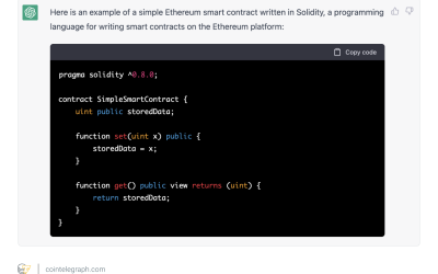 10 ways blockchain developers can use ChatGPT