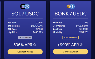 Bonk token goes bonkers as traders chase after high yields in the Solana ecosystem