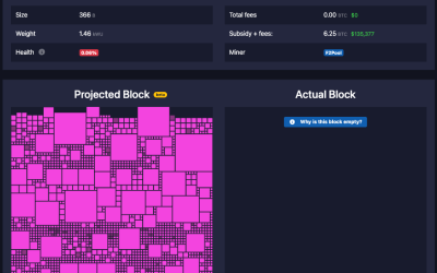 You don’t see that every day: Empty Bitcoin block found