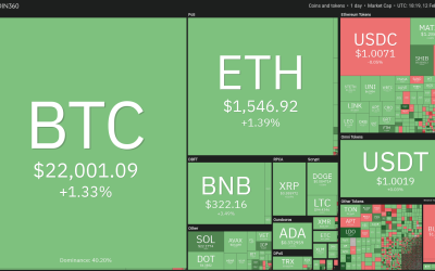 MATIC, HBAR, LDO and BIT gather strength as Bitcoin price rebounds