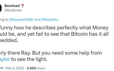 Ray Dalio says Bitcoin is not the answer; the community responds