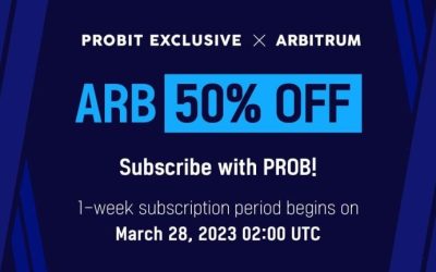ProBit Global Exclusive Presents Arbitrum’s New ARB Token at 50% off