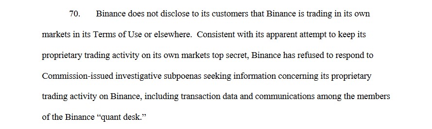 Breaking: Binance CEO CZ rejects allegations of market manipulation