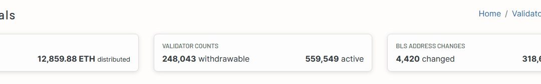Ethereum’s Shapella hard fork executed on mainnet