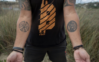 Tattooing Bitcoin: Advocates wear cryptocurrency on their sleeve