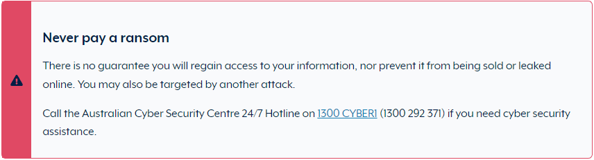 Push to ban ransomware payments following Australia’s biggest cyberattack