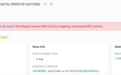 Tether blacklists validator address that drained MEV bots for $25M