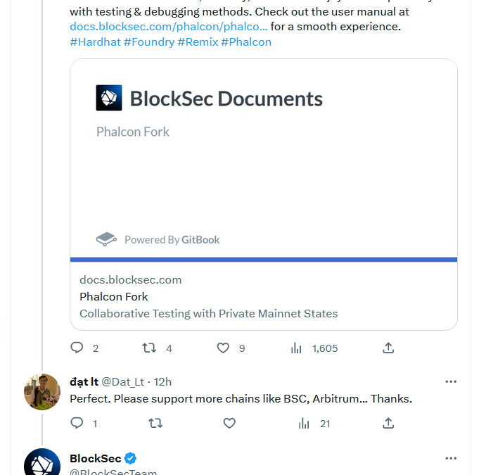 BlockSec launches collaborative testing toolkit for private forked chains