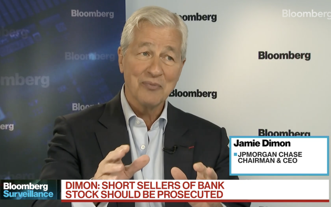‘It’s going to get worse for banks’  — JPMorgan CEO on overregulation