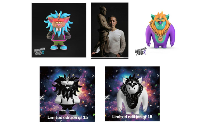 Herencia Artifex, an NFT project for artistic collaboration across genres, sells the first of NFT