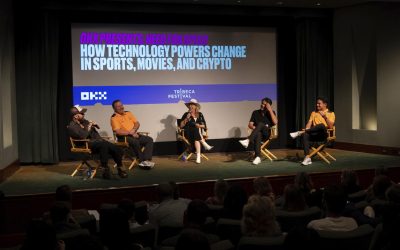 OKX and McLaren Racing Host Panel on Technology in Sports and Film at Tribeca Festival