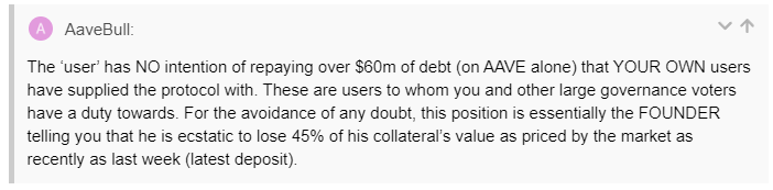 Aave proposal to freeze alleged Curve founder’s loans draws controversy