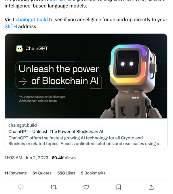OpenAI CTO’s Twitter hacked, shilling ‘scam’ crypto airdrop