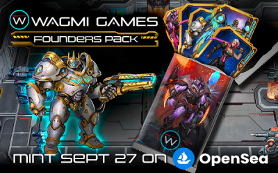 WAGMI Games’ upcoming Founder’s Packs to take place on OpenSea