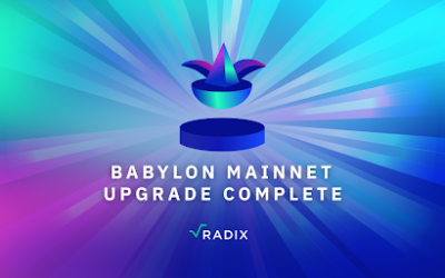 Decentralised ledger platform Radix completes its Babylon upgrade