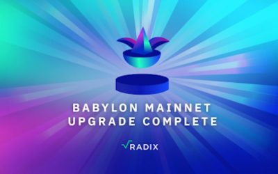 Radix Babylon Upgrade Marks New Era for Web3 User and Developer Experience