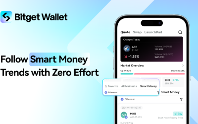 Bitget Wallet Unveils ‘Smart Money’ Feature, Elevating Trading with AI-Enhanced Real-Time Insights