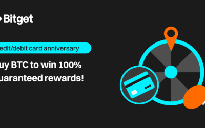 Bitget Unveils Major Campaign to Celebrate One-Year Anniversary of Card On-Ramp Service